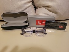 Ray-Ban RB0298V 8111 Hawkeye Transparent Grey Frames