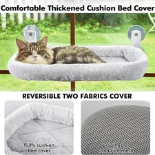 Cat Window Perch Cat Window Hammock Seat Adjustable Large Cat Bed for Windowsill