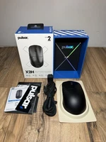 Pulsar X2H Wireless Gaming Mouse V3 Size 2 Medium Black Complete In Box Dongle