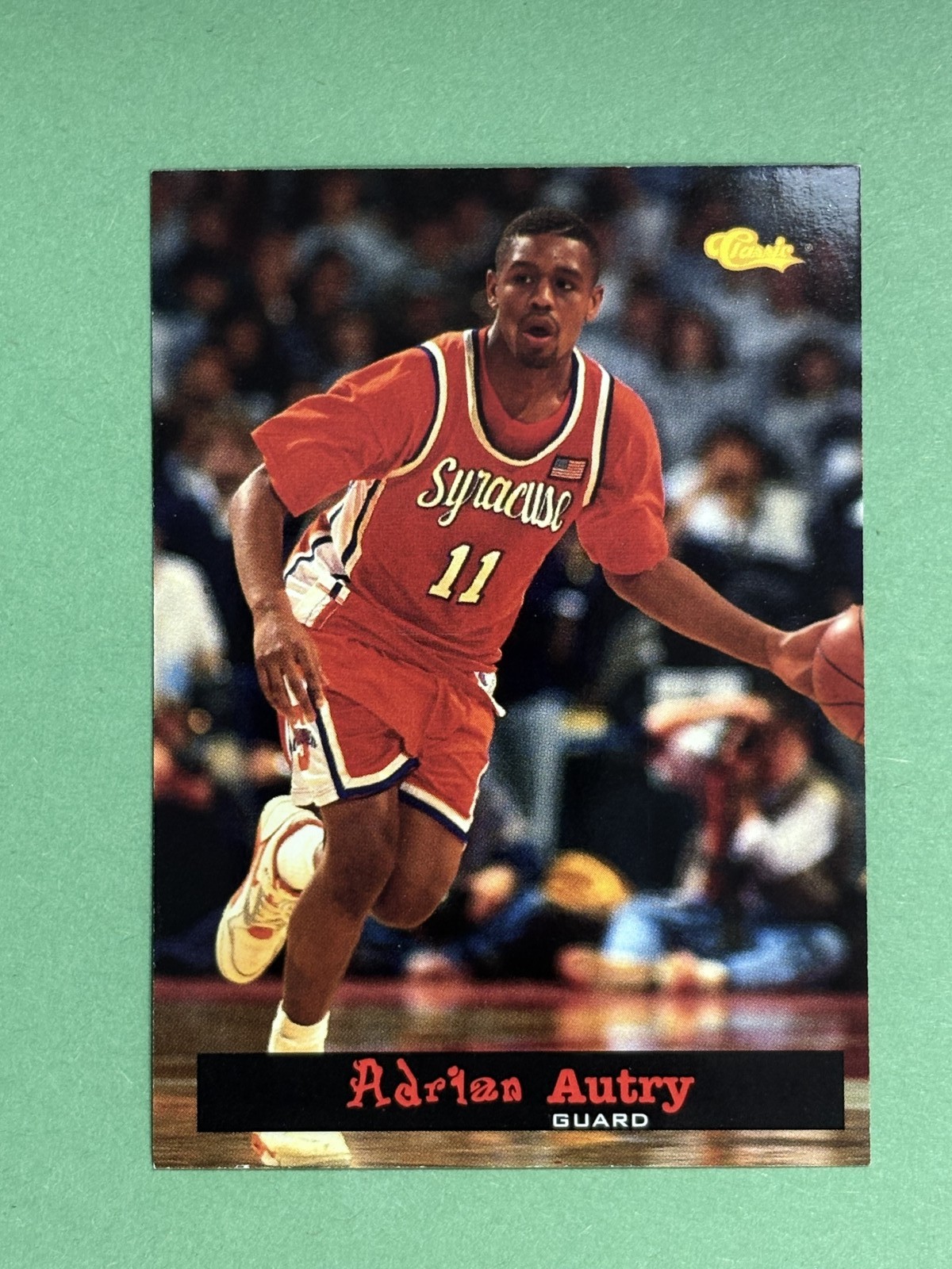 Adrian Autry 1994 Classic Draft Syracuse Orangemen #25   R157