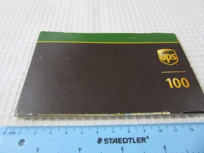 UNITED PACKAGE SERVICE UPS 100 - STAFF PUBLISHED RARE PIN BADGE (# 95)