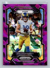 2023 Panini Prizm Ben Skowronek Purple Ice #/225 #163