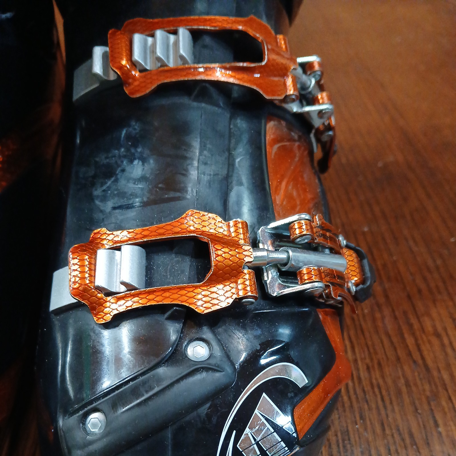 SALOMON Tecnica PHNX 90 Scarponi da Sci Downhill Uomo Misura 295 335mm Arancione Nero