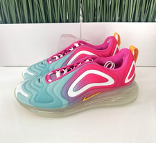 Nike Air Max 720 NBY Multicolor Teal Pink Womens Shoes CJ0567-300 Size 7
