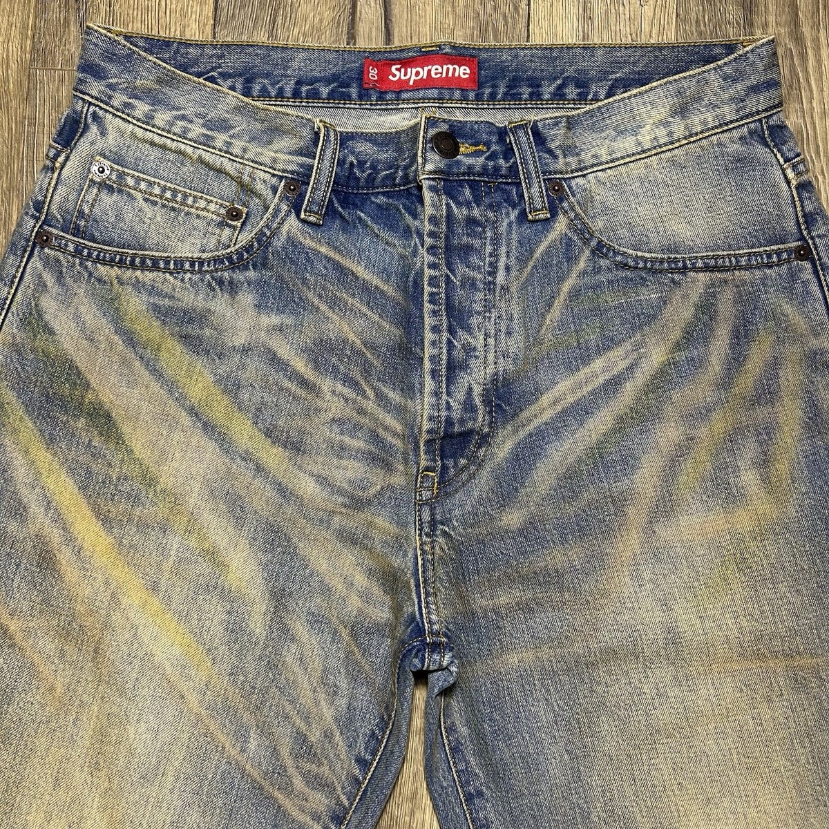 パンツ 30 Supreme Regular Jean Dirty Indigo Supreme Regular Jean (FW25) Dirty Indigo Men's - FW25 - US