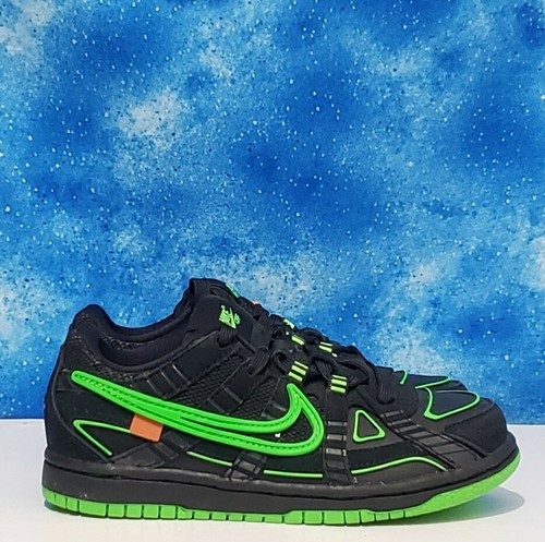 black and green rubber dunk