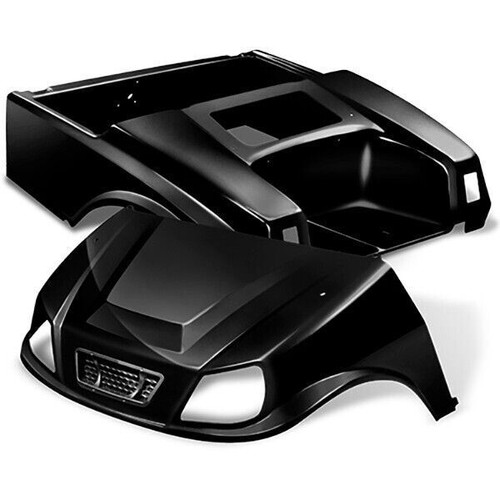 DoubleTake Spartan Black Golf Cart Body Kit and Grille for C