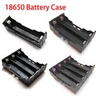 1 PCS 1/2/3/4 Section Plastic Battery Case Holder Storage Box For 18650 3.7V DIY