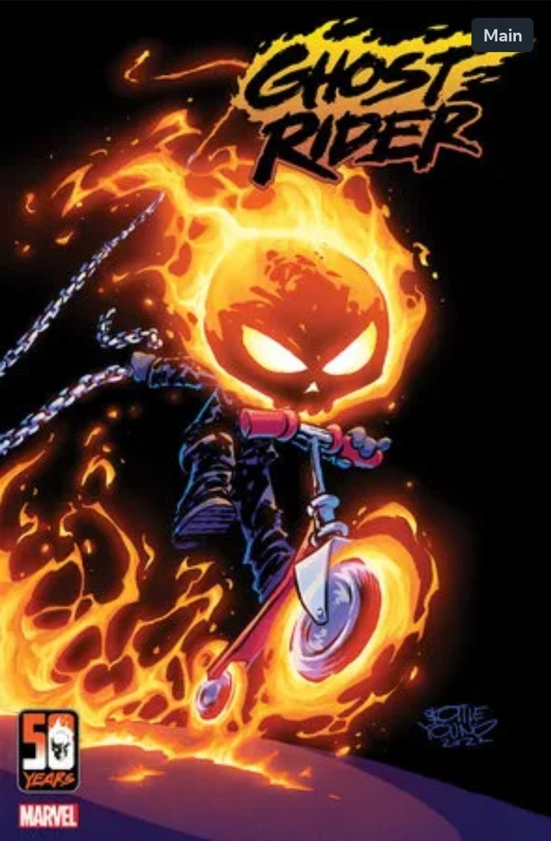 洋書 Ghost Rider #1 Skottie Young Variant GHOST RIDER 1 SKOTTIE YOUNG BABY VARIANT 2022 | eBay