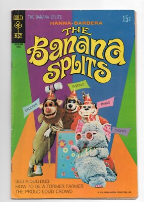 GOLD KEY COMICS  THE BANANA SPLITS  2  1970  HANNA BARBERA