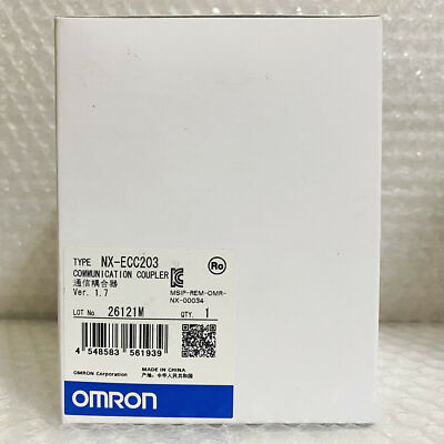 One Omron NX-ECC203 Communication Coupler NXECC203 New In Box Expedited Shipping