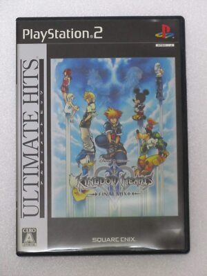 PS2 Ultimate Hits Kingdom Hearts II Final Mix+ - JAPAN