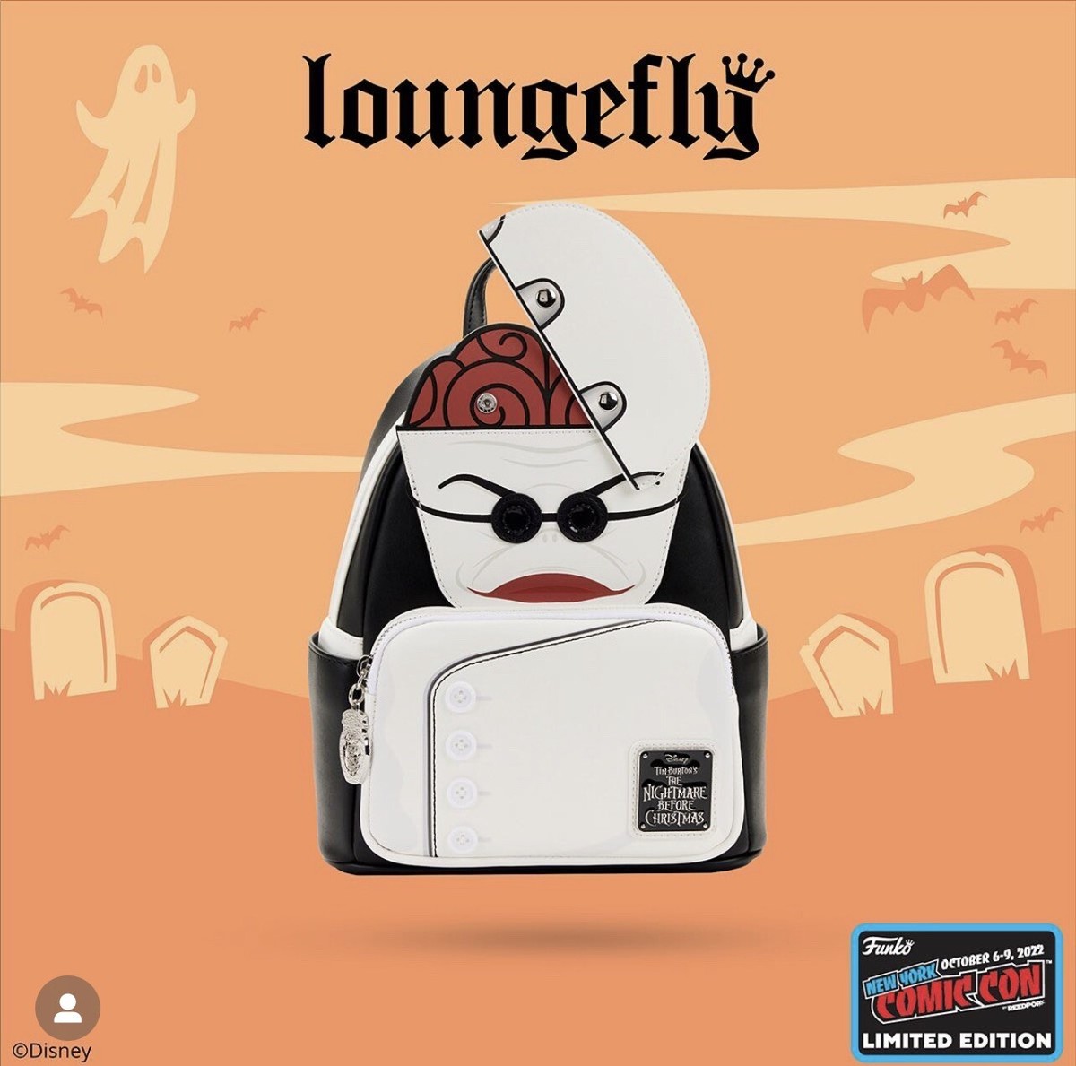 Loungefly The Nightmare Before Christmas Dr. Finkelstein  display picture 1