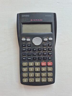 Casio FX82MS Erweiterter wissenschaftlicher Taschenrechner für A-Level & Gcse's -2-zeiliges Display