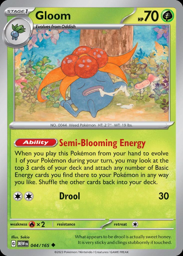 Pokemon Gloom (44/210) 151 LP