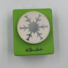 The Paper Studios - SNOWFLAKE - Paper Punch Scrapbook Winter Crafting