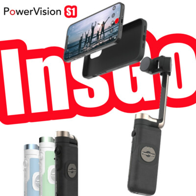 PowerVision S1 Foldable Gimbal Stabilizer AI Tracking Smartphones Selfie Stick
