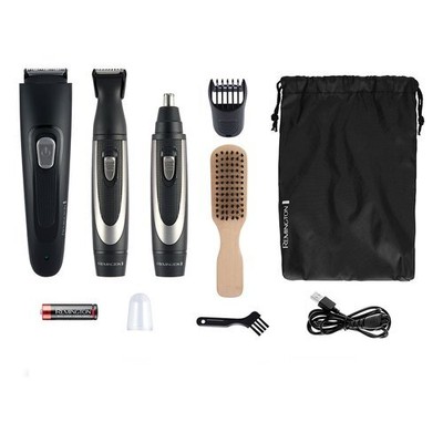 Remington 43326560100 MB905 The Works Black And Silver Beard Trimmer