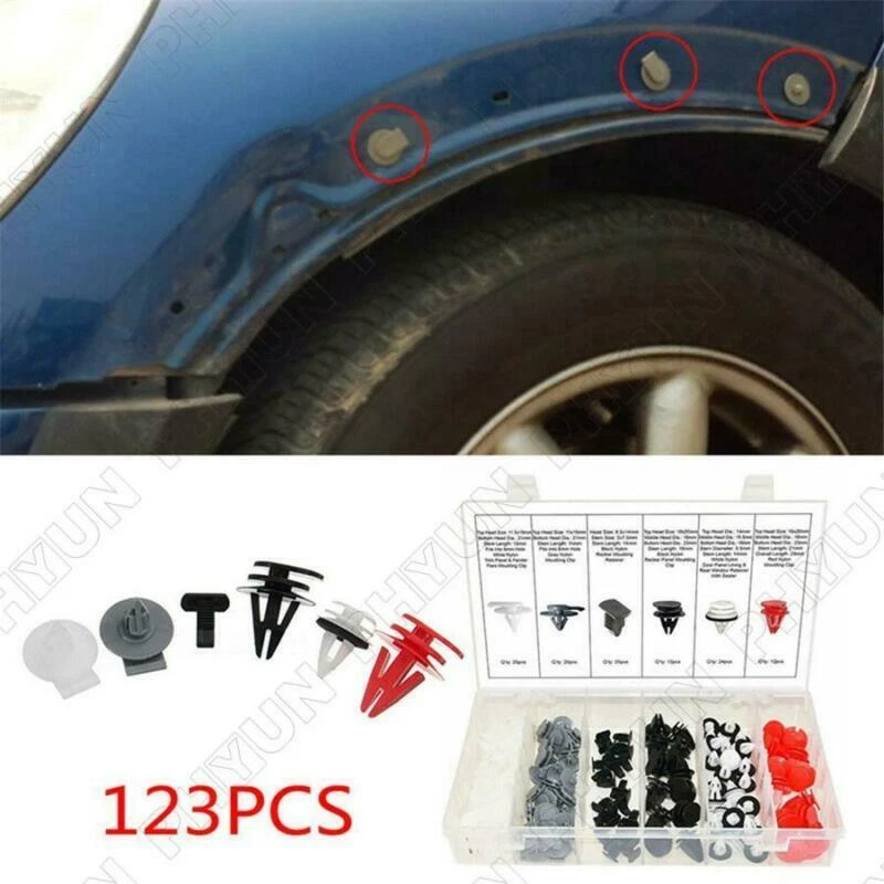 Mini cooper fender flare cheap clips