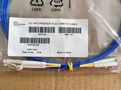 1PC LC/LC OM4 2M QK733A 653728-002 656428-001 Flex Cable - Picture 1 of 6