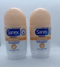 Sanex Sensitive Deodorant Roll On Dermo 50mlx2