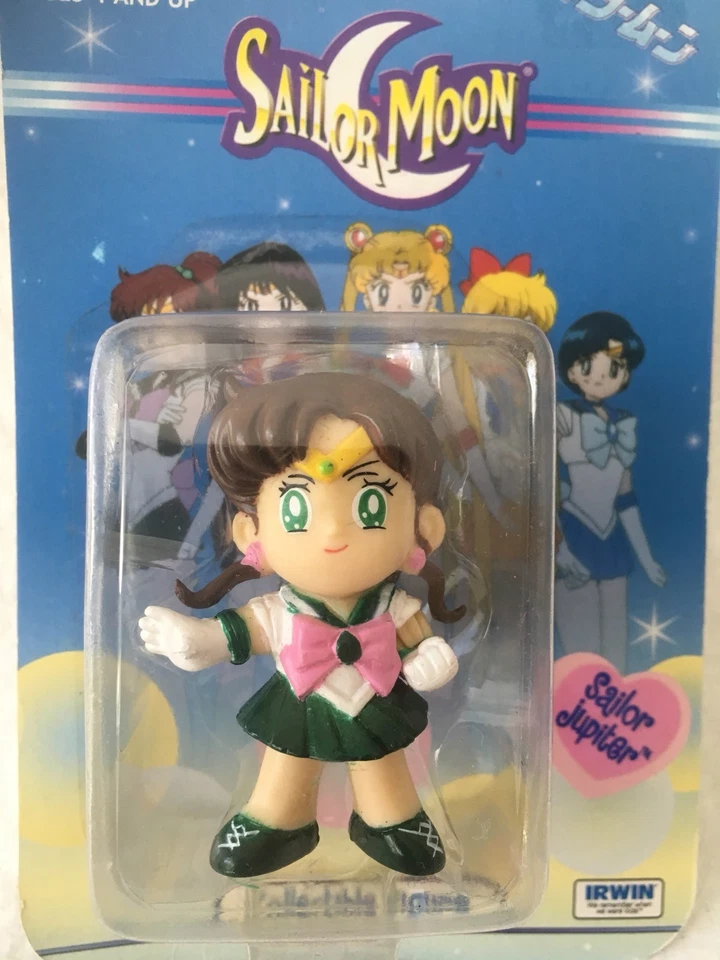 Boneco Sailor Moon Sailor Jupiter novo 2” NOS Noako Takeuchi Kodansha - Imagem 2 de 4