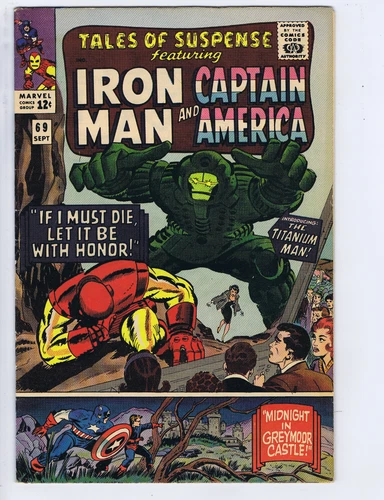 Tales of Suspense #69 Marvel 1965 '' Introducing Titanium Man ! ''