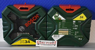 Bosch DIY 34tlg. X-Line Classic Bohrer- und Schrauber-Set 