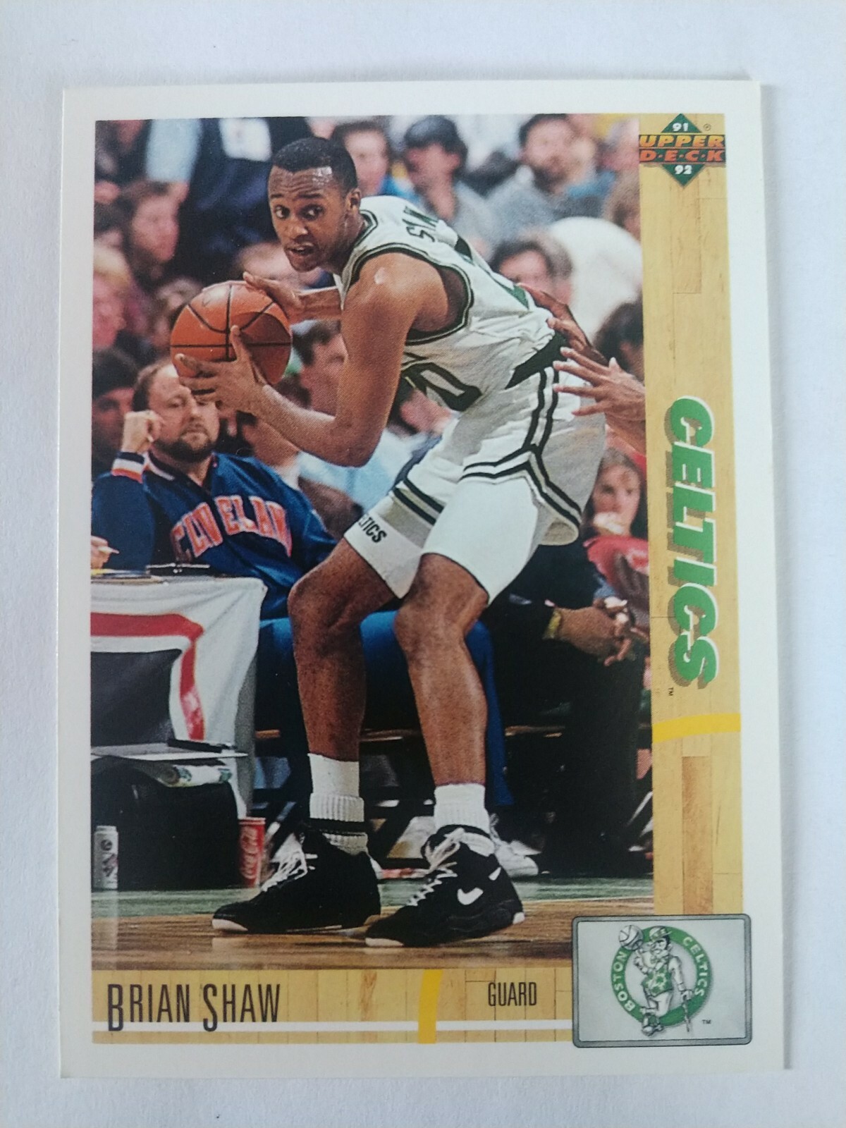 1991-92 Upper Deck Brian Shaw #346 Celtics