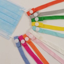 Cotton Face Mask Neck Snap Strap Lanyard 25" 