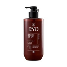 Ryo Hair Strengthen & Volume Shampoo 480ml Conditioner 480ml Vegan K-Beauty