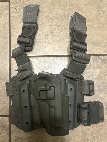 Holster Tactique Blackhawk Serpa Drop Leg Pour Beretta 92/96 - Niveau 3 - Occasion - Réf. 2100535