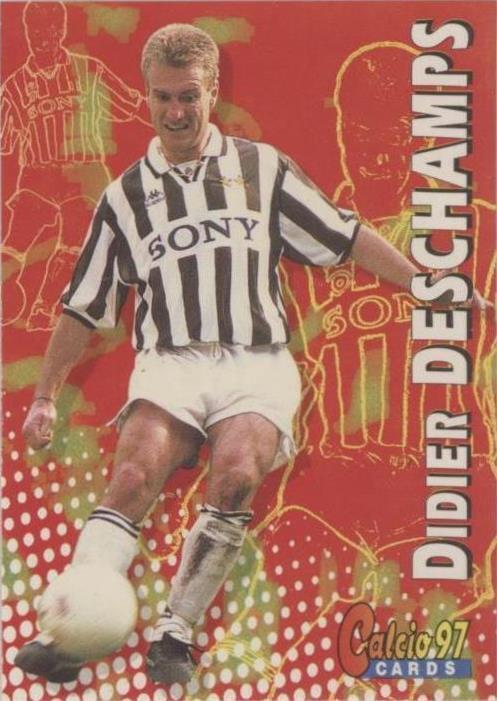 Carte Panini Didier Deschamps #212 – Olympique Marseille 1993 – France