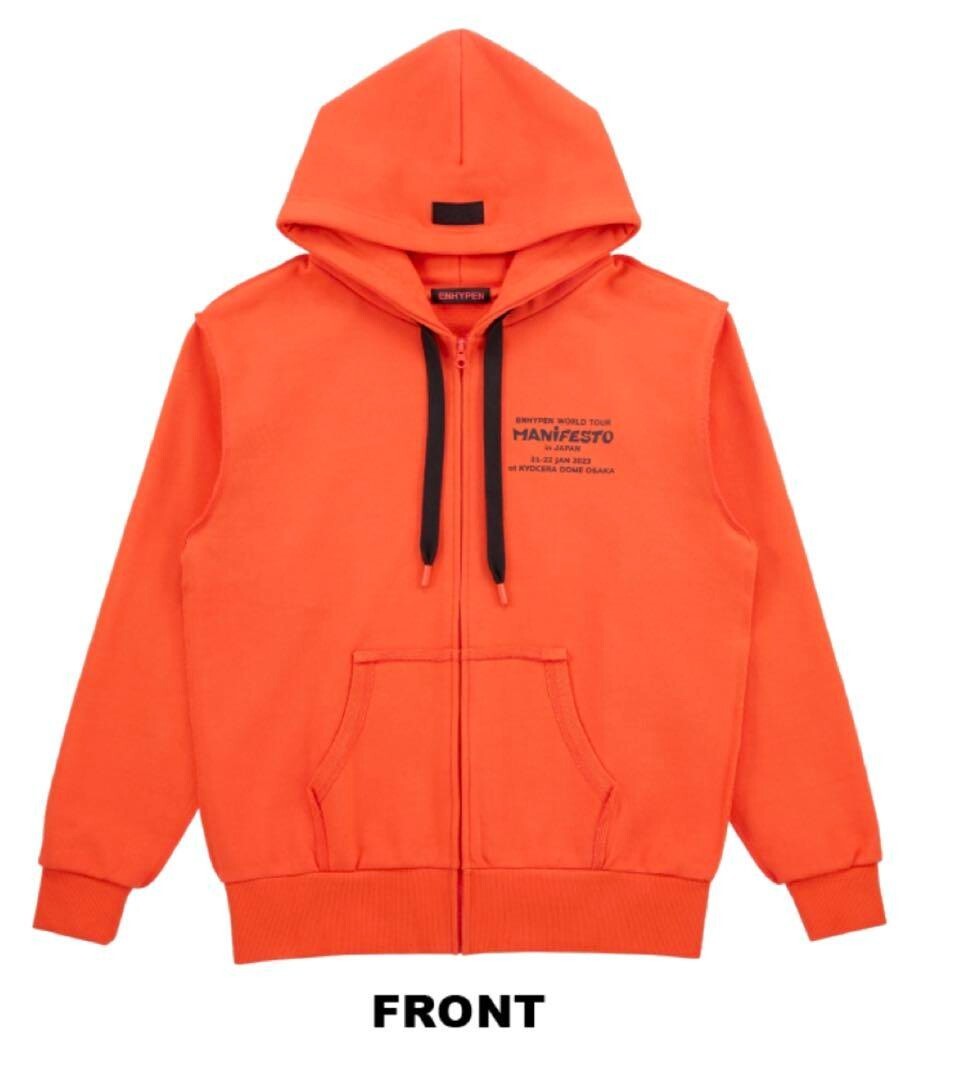 ENHYPEN - ENHYPEN manifesto in JAPAN hoodie L ×2 ENHYPEN WORLD TOUR MANIFESTO in JAPAN Zip-Up Hoodie L Size