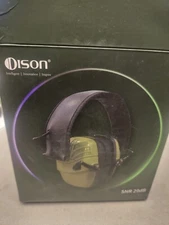 Dison SNR 29dB Hearing Protector / Ear Muffs, AUX in, 3.5 mm cord, volume