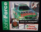 JOHN FORCE Autographed 2004 Pit Card PSA/DNA NHRA Funny Car Castrol Racing AUTO — photo 1