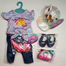 My Life As Jean Lot with Outfit, Shoes, Bag Hat for 18" Dolls