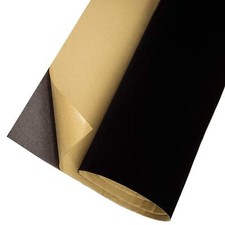Self-Adhesive Felt Fabric, 17.7" x 78.7", Black Velvet Drawer Liner for Crafts