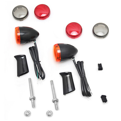 #ad #ad Rear Turn Signal flasher Lights For Harley Davidson Sportster 883 1200 1992 up $59.34