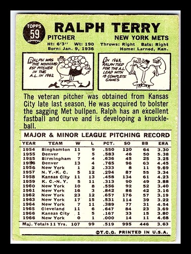 1967 Topps 1st-2nd Series #1-196 - You Pick - Volume Discounts - aaalvins - Picture 71 of 213