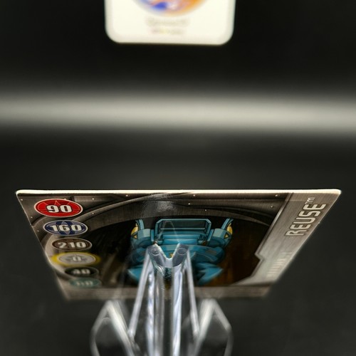 Bakugan REUSE Metal Gate Card SILVER 2009 BA589-GA-SM-GBL 7/48q IMPRINTED - Picture 7 of 8