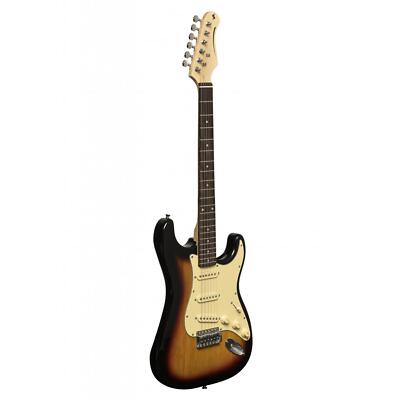 Stagg SES-30 SNB Sunburst Standard E-Gitarre