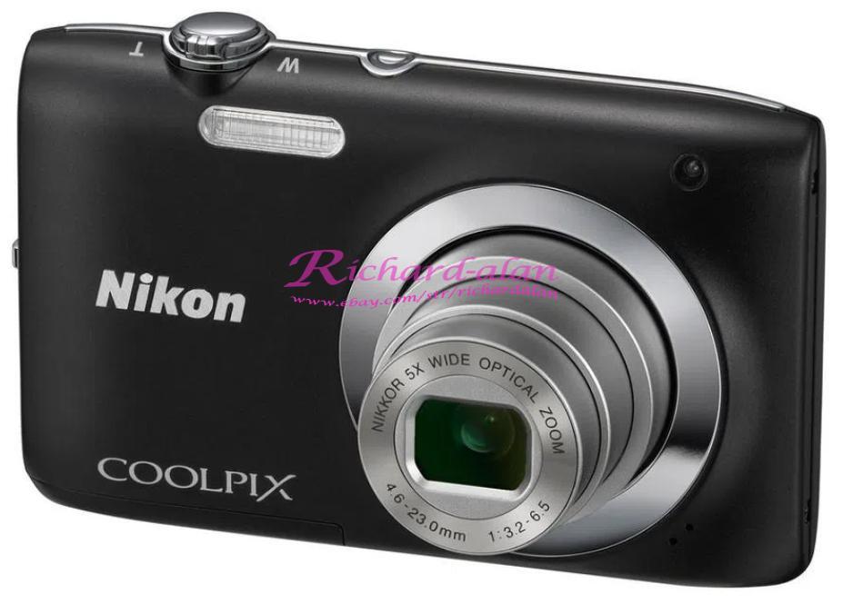 Nikon COOLPIX S2600 14.0MP 5x Optical Zoom CCD Digital Camera