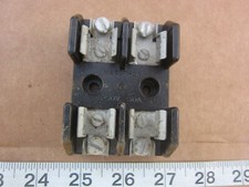 Marathon 4100002CUAL 2P 30A 250V Fuse Holder, Used