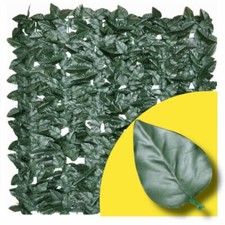 SIEPE SINTETICA PERENNE LAURO MT.1X3 MASSIMA DENSITA' DI FOGLIE E PRIVACY 