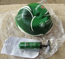 Heineken Beer Soccer Ball & Pump UEFA Champions League Brand NEW Football