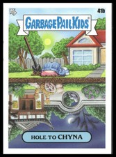 Hole to Chyna #41b Topps 2024 Garbage Pail Kids At Play GPK