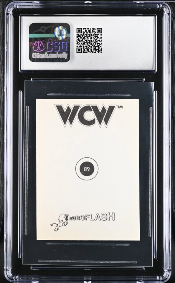 WCW Euroflash 1992 Stunning Steve Rookie! - Image 2 of 3