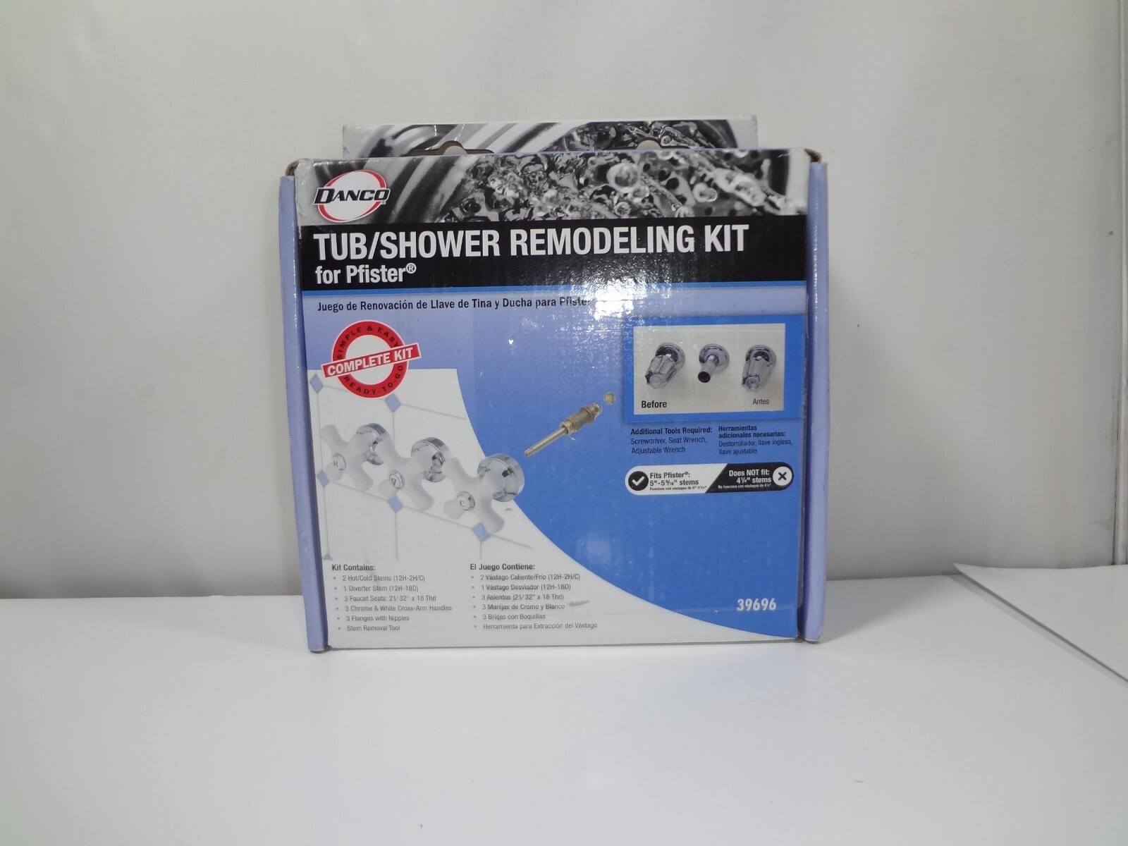 Danco Tub/Shower Remodeling Kit for Pfister Porcelain Cross 39696 eBay