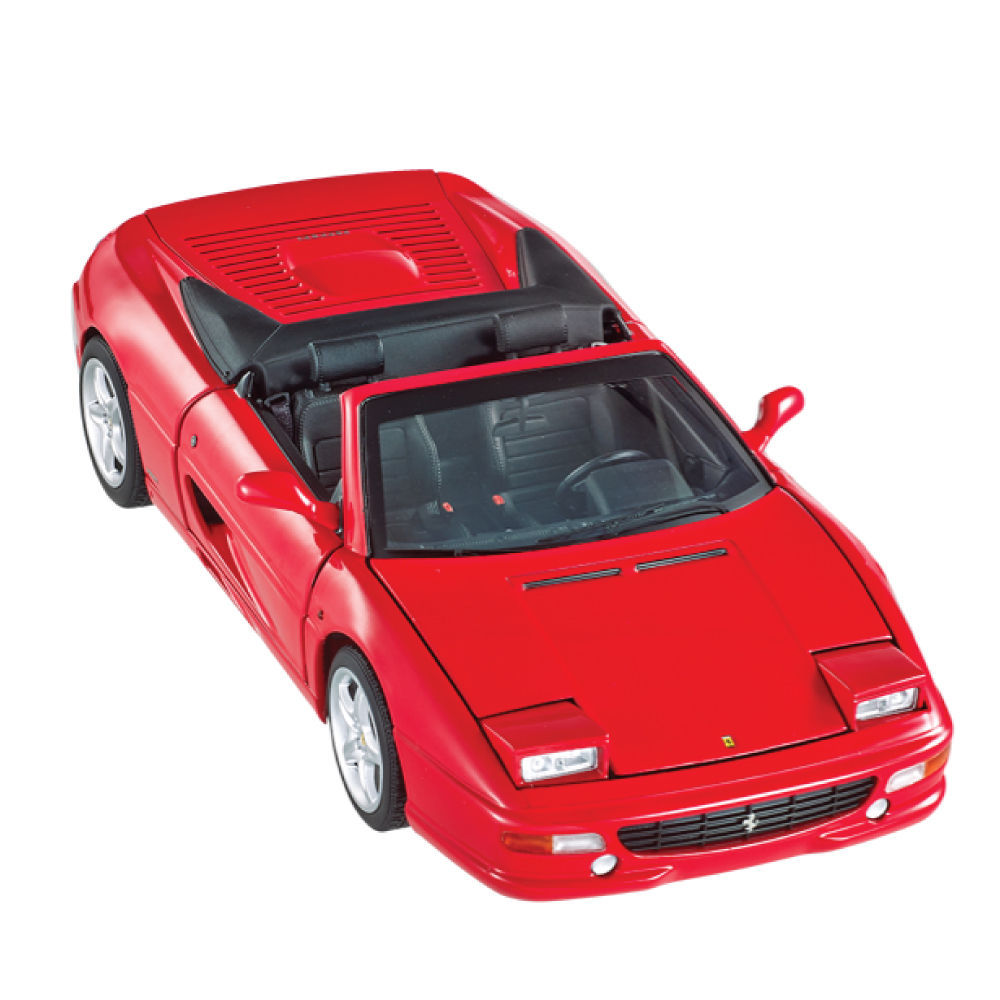 FERRARI F355 SPIDER CONVERTIBLE ELITE RED 1/18 DIECAST MODEL HOT